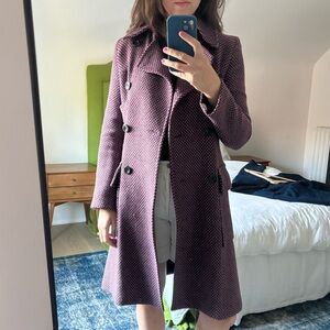 Holt Renfrew wool long coat, size S